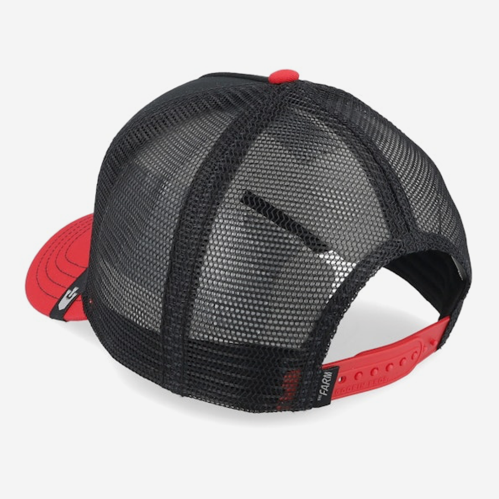 The Goat Steer Trucker - Black & Red