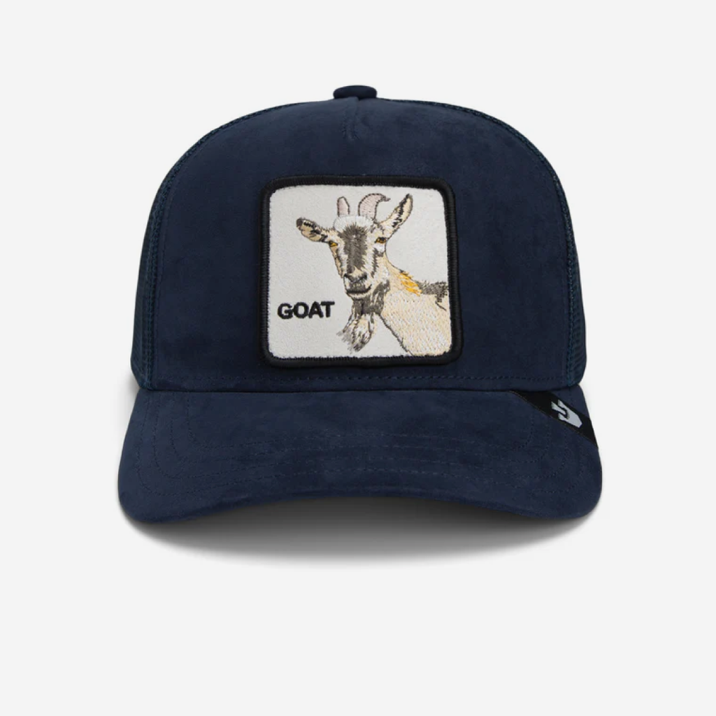 The Suede Goat Trucker - Navy