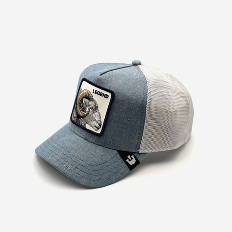 The Suited Legend Trucker - Blue Denim