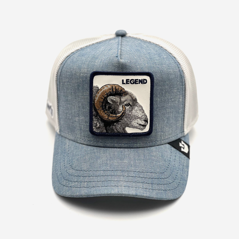 The Suited Legend Trucker - Blue Denim