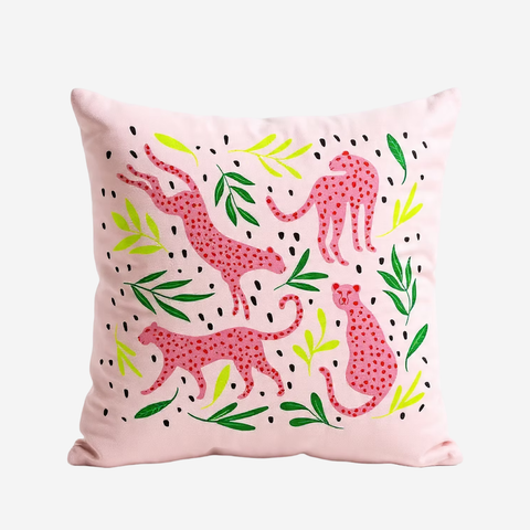 Blush Cheetah Scatter Cushion