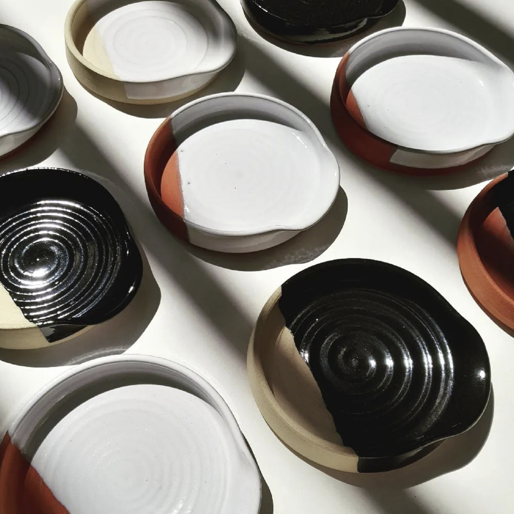 Teton Spoon Rest - Terra & White