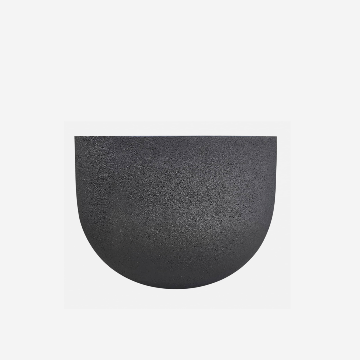 Bullet Round Planter - Lead