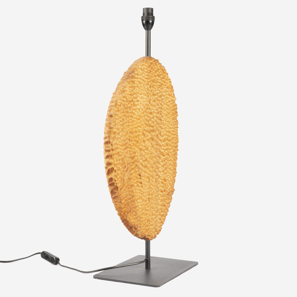 Chalet Carved Lamp