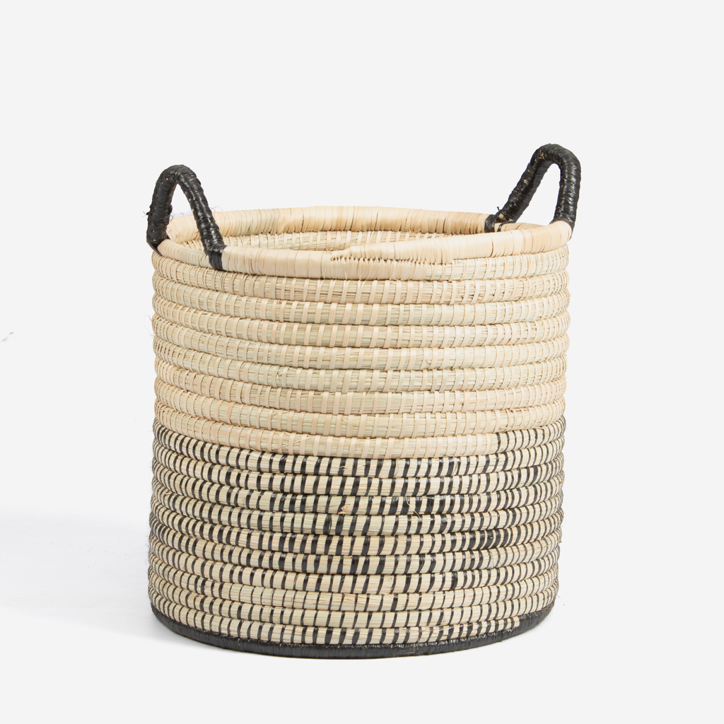 Iris Malawian Baskets w/handles -  Set Of 3
