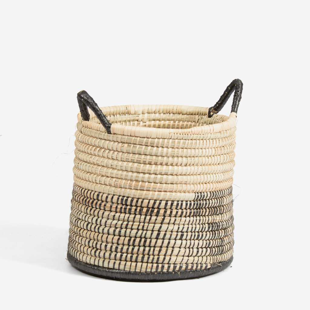 Iris Malawian Baskets w/handles -  Set Of 3