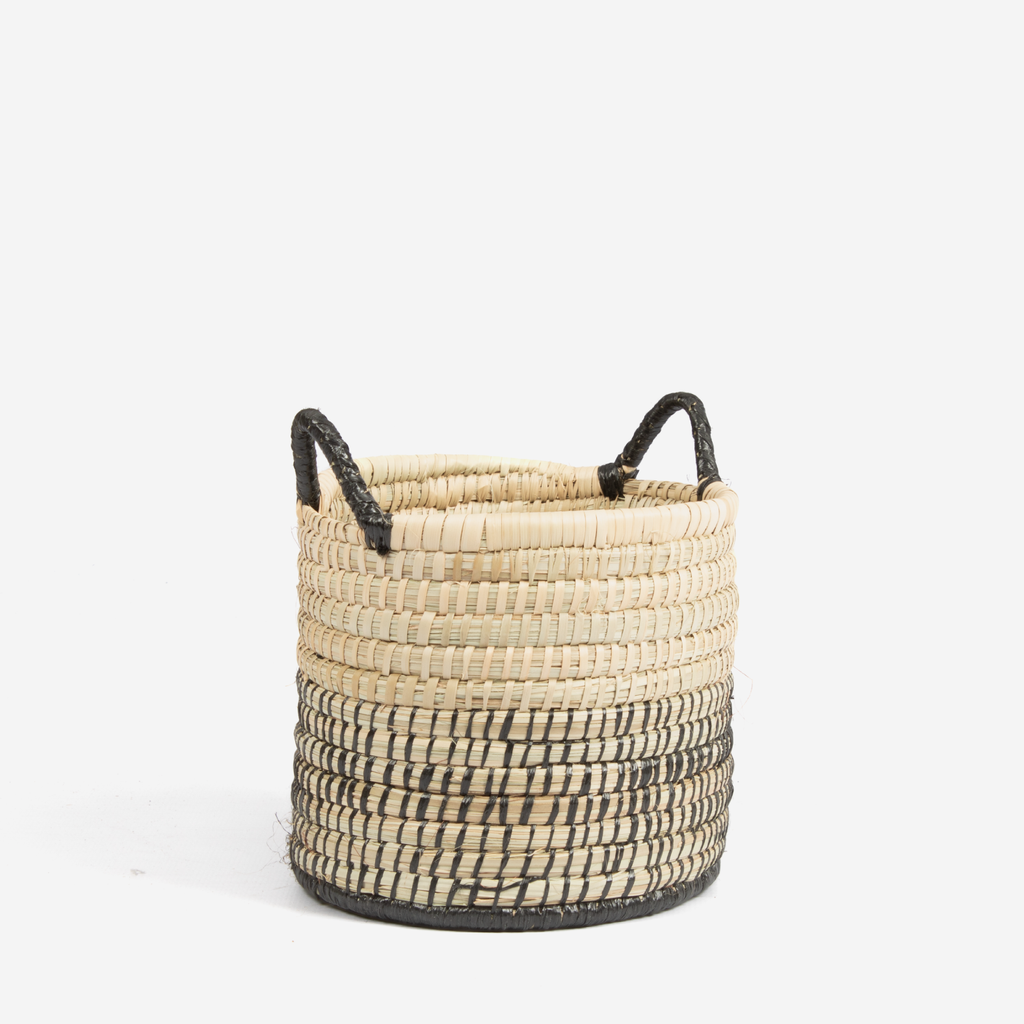 Iris Malawian Baskets w/handles -  Set Of 3