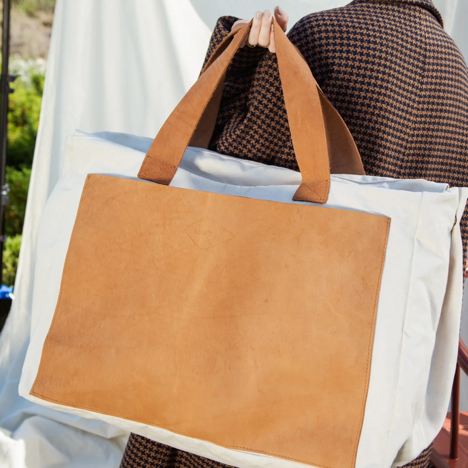 Leather Betty Bag - Tan