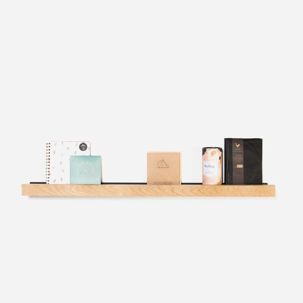 Oak Lip Shelves - Natural