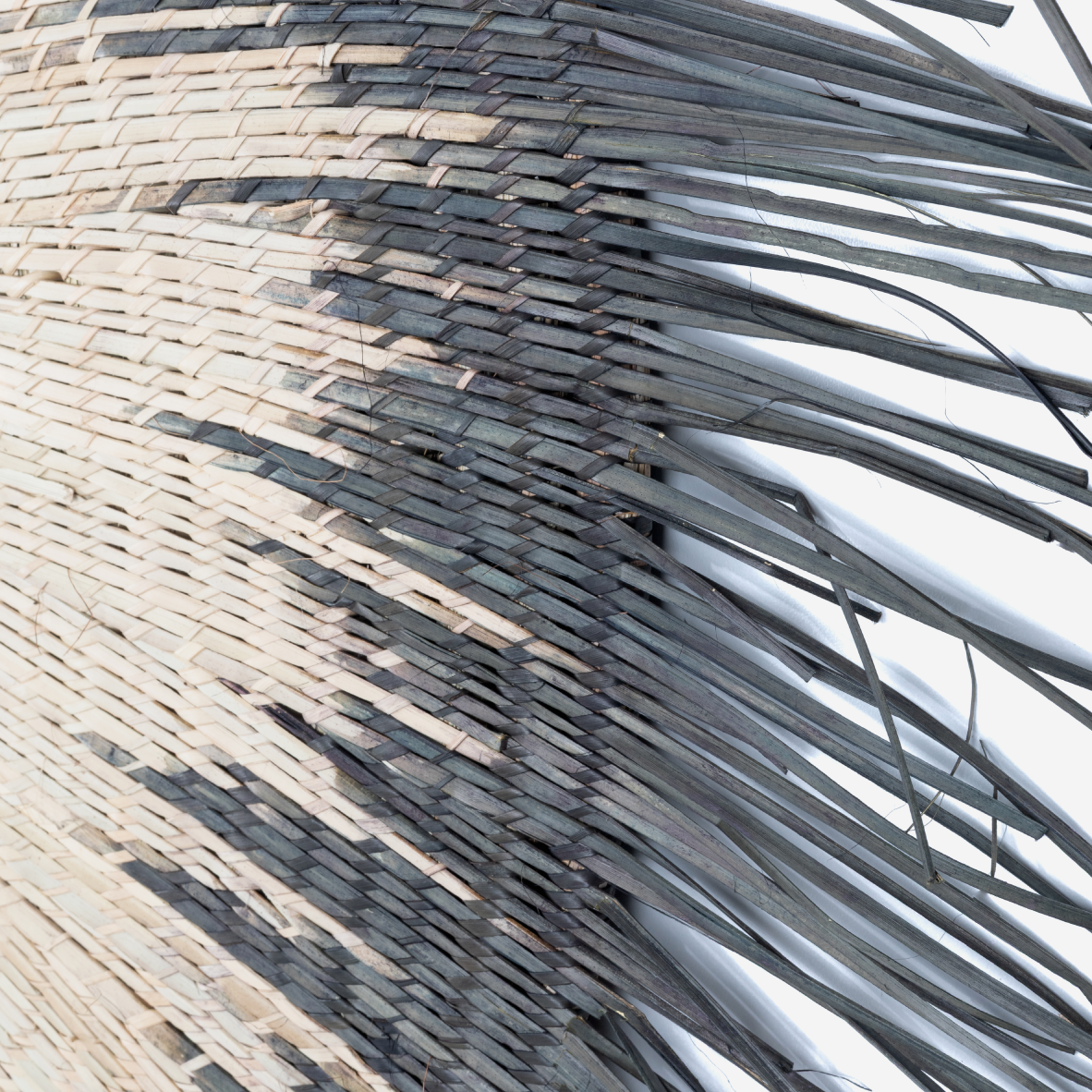 Sun Circle - Natural Cane & Black