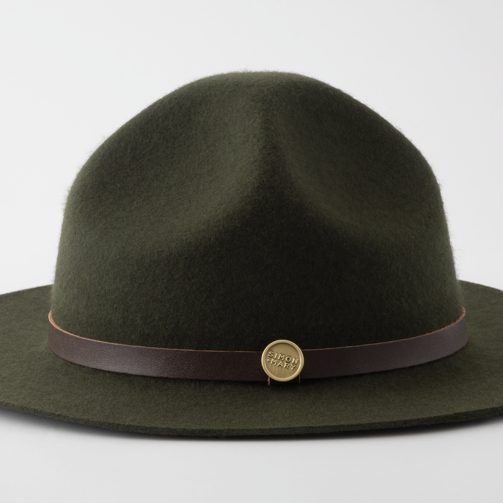Mountie Traditional Hat - Olive