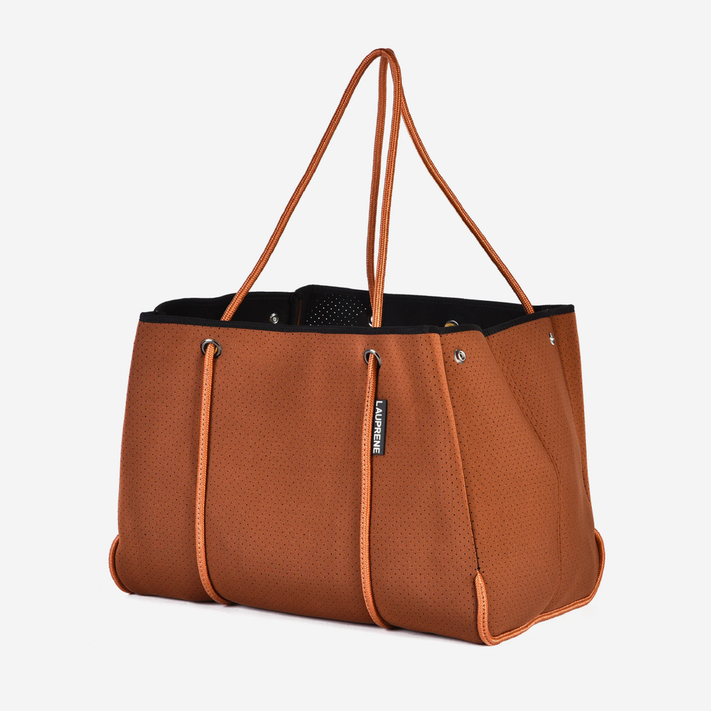 Neoprene Tote Bag - Chocolate