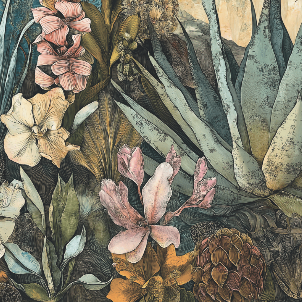 Paper Placemats - Cape Botanica