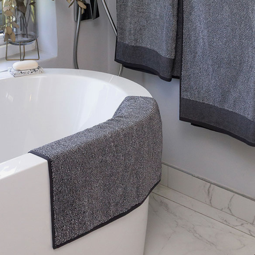 Plush Bathmat - Charcoal