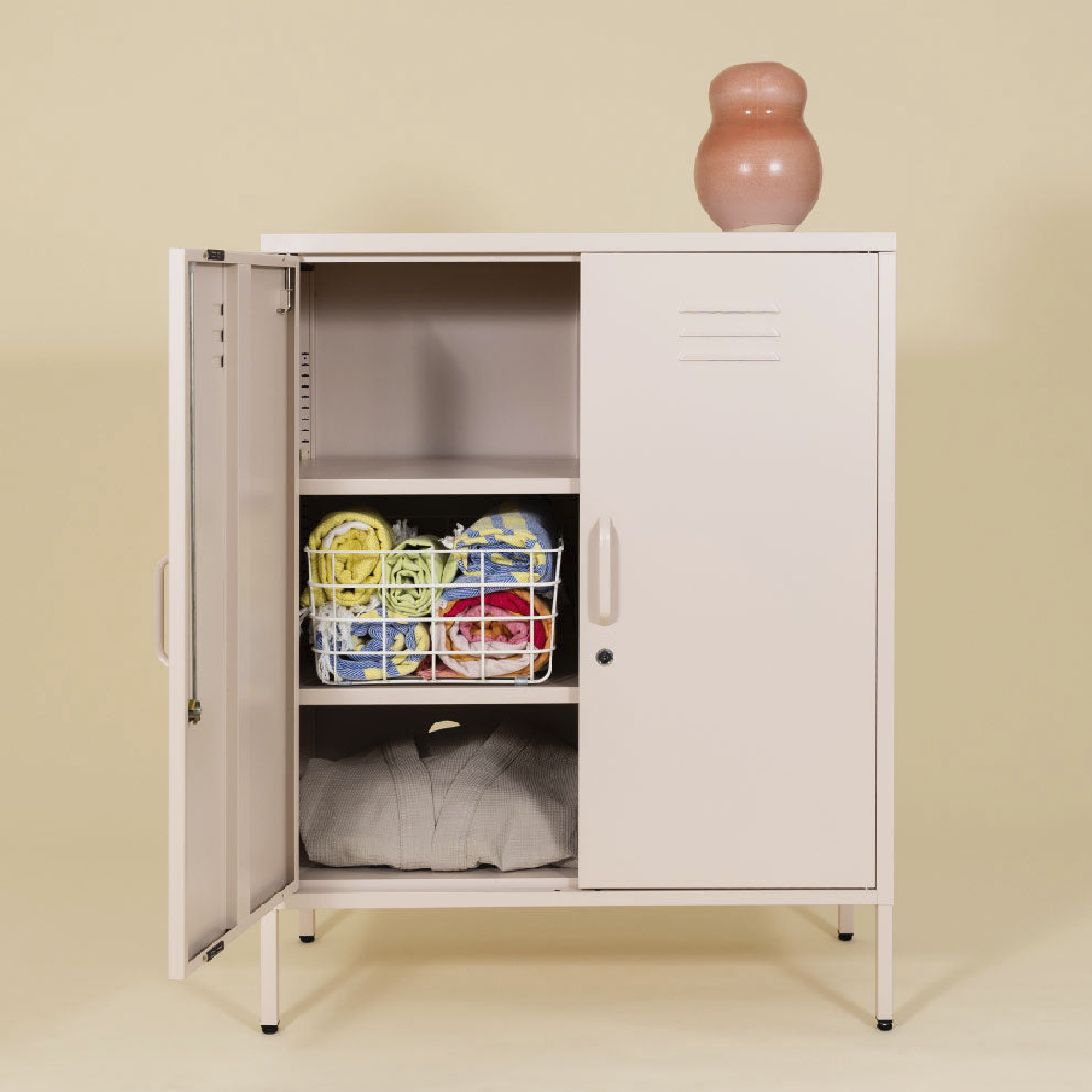 Popstrukt Sugar Cube Cabinet - Blush
