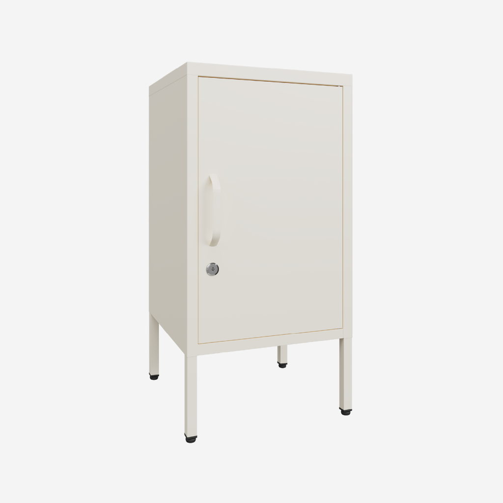 Popstrukt Sugar Cube Side Table - Soft White