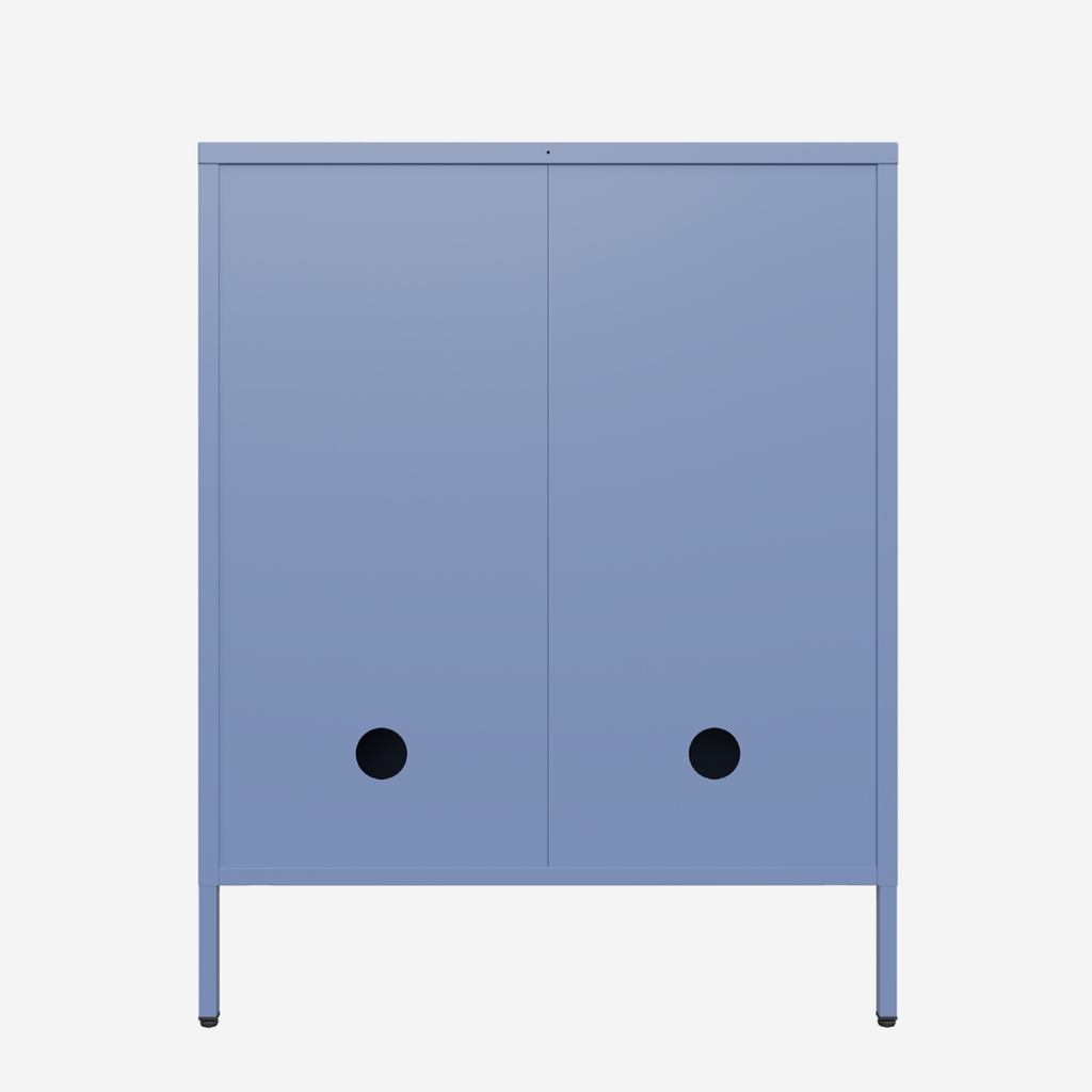 Popstrukt Sugar Cube Cabinet - Pigeon Blue