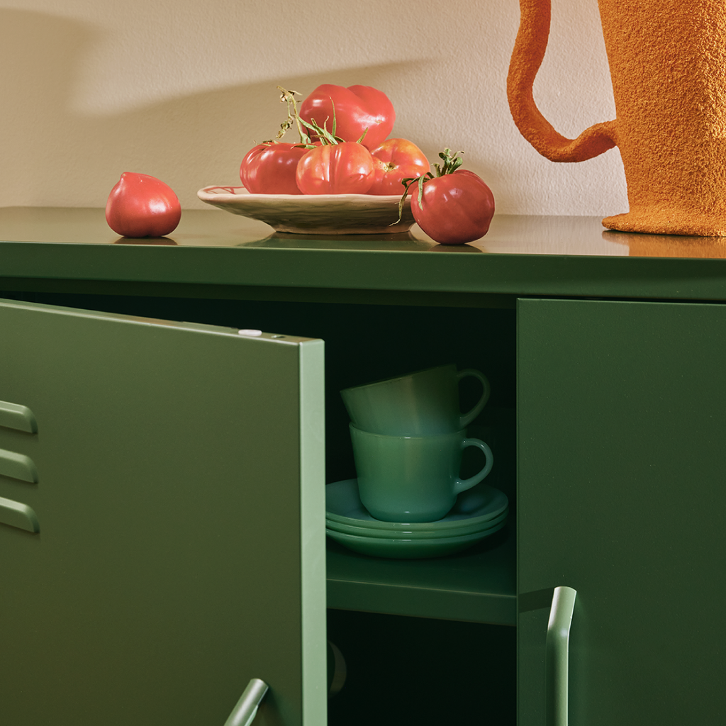 Popstrukt Sugar Cube Media Unit - Dark Olive