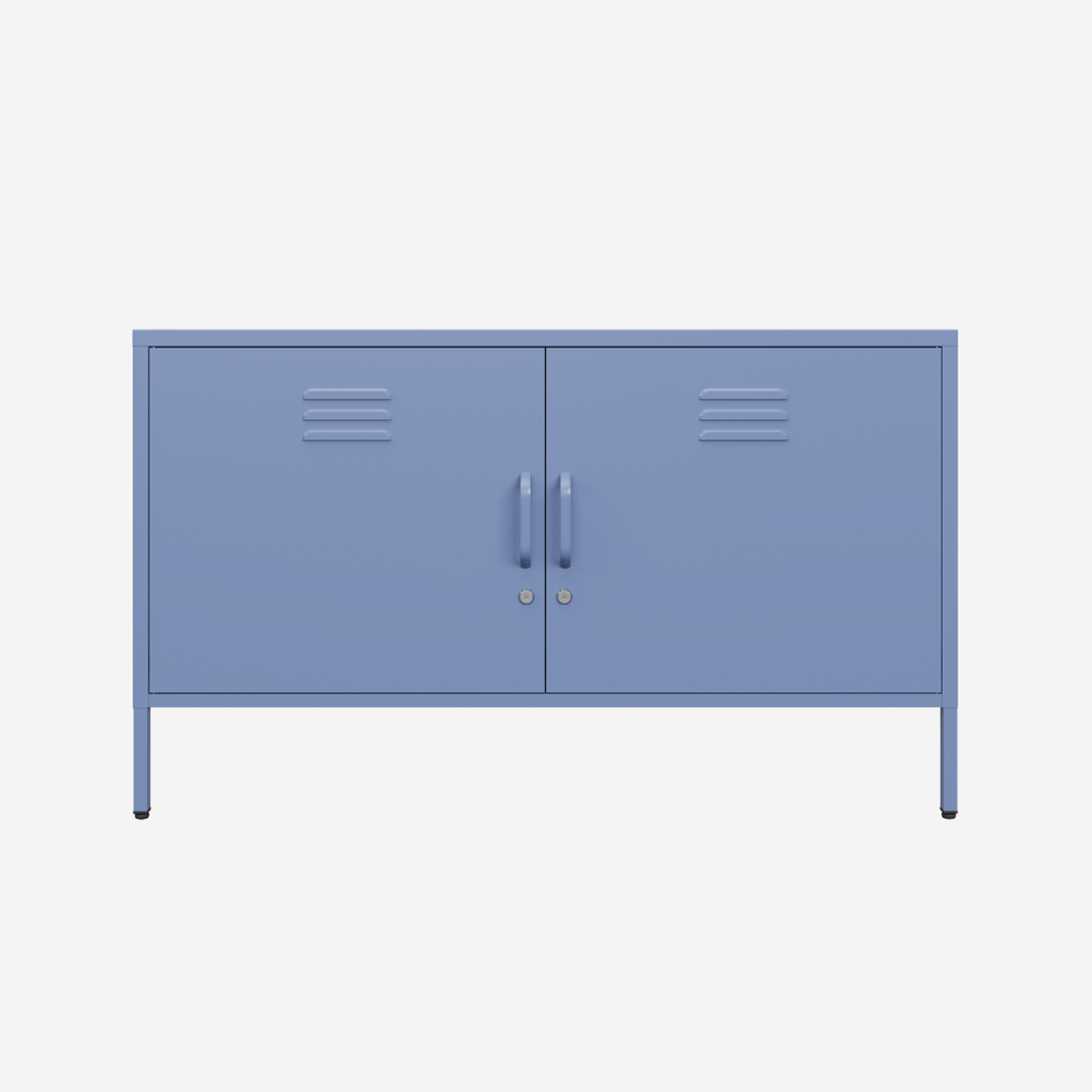 Popstrukt Sugar Cube Media Unit - Pigeon Blue