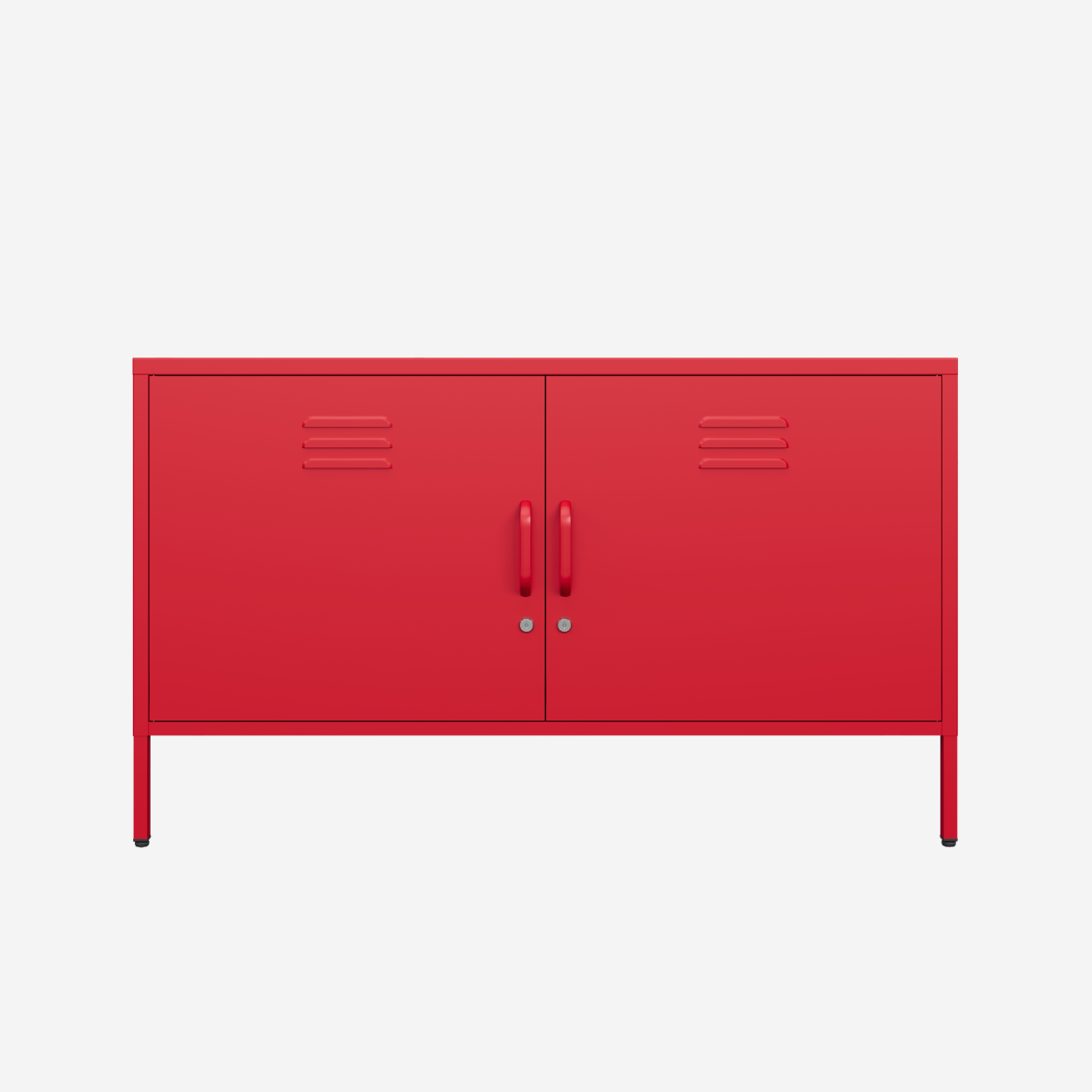 Popstrukt Sugar Cube Media Unit - Red Polka