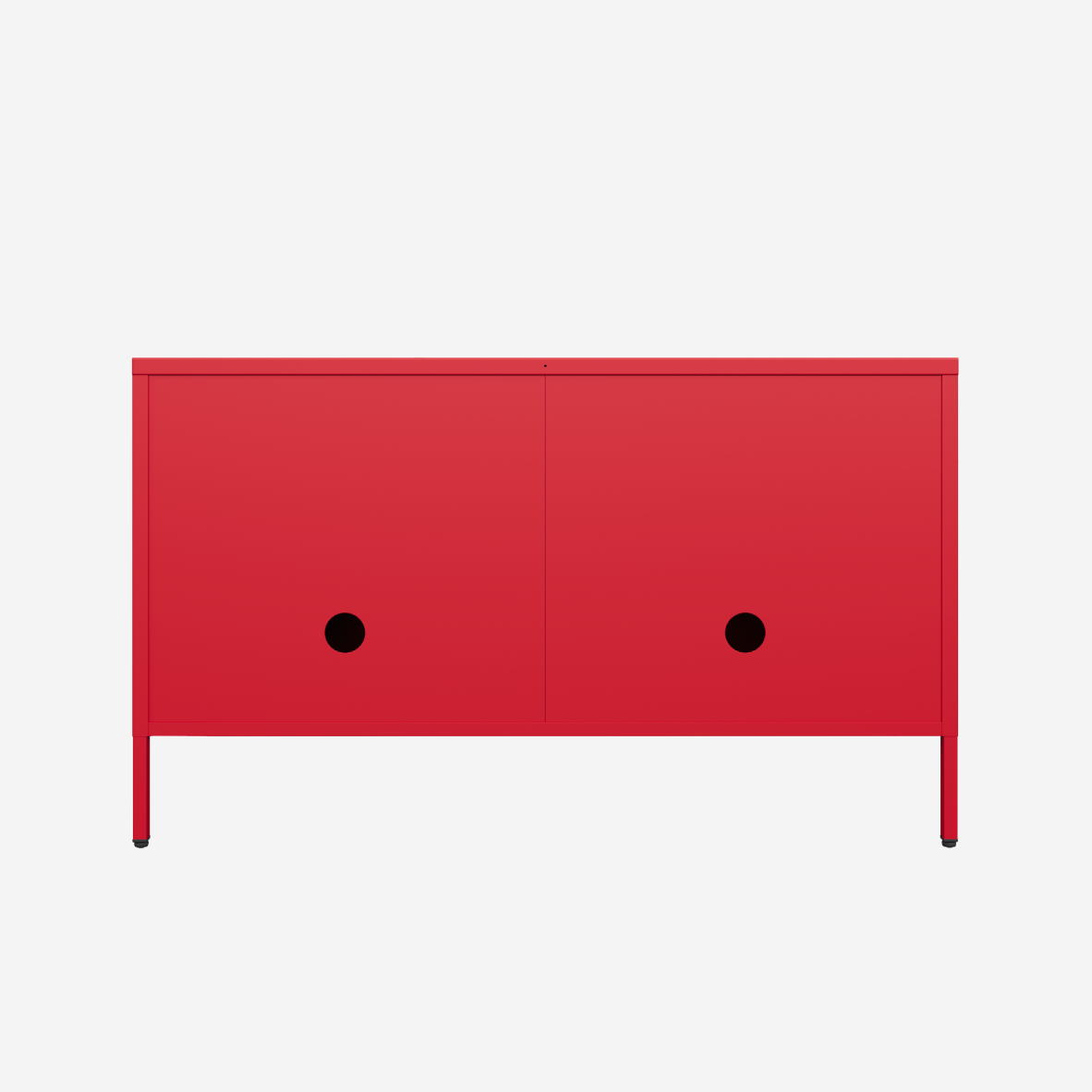 Popstrukt Sugar Cube Media Unit - Red Polka