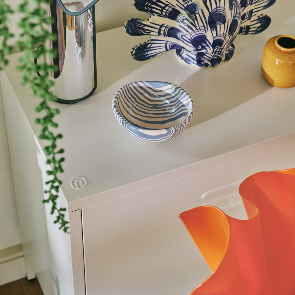 Popstrukt Sugar Cube Media Unit - Soft White