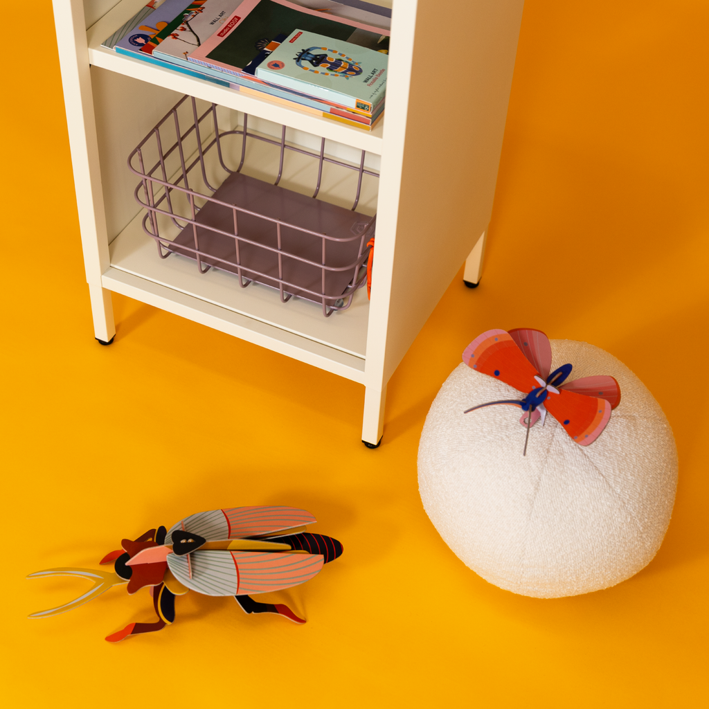 Popstrukt Wafer Side Table - Soft White Sand