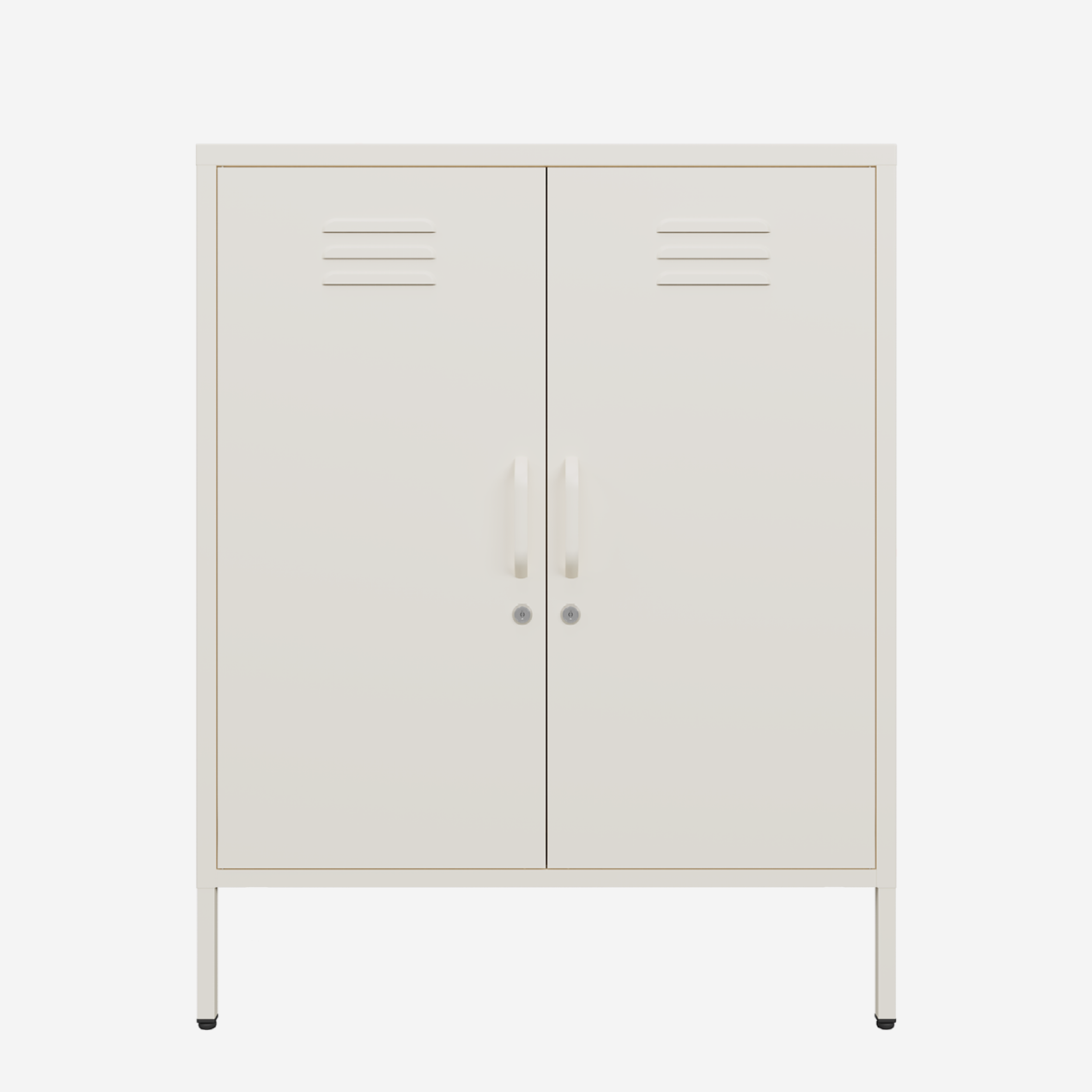 Popstrukt Sugar Cube Cabinet - Soft White