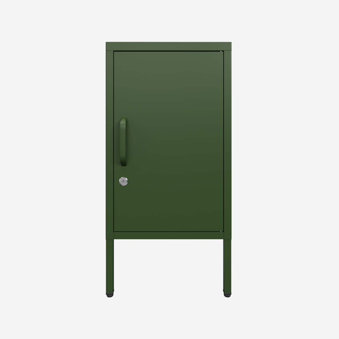 Popstrukt Sugar Cube Side Table - Dark Olive