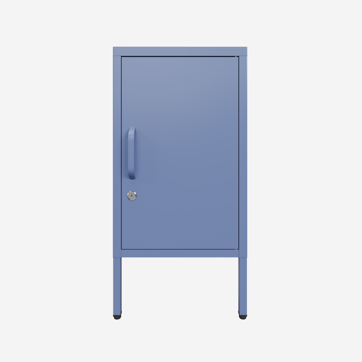 Popstrukt Sugar Cube Side Table - Pigeon Blue