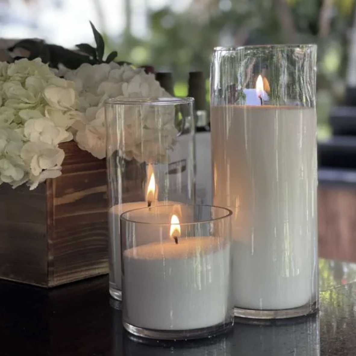 Premium Pearled Candle Tub 5kg - Misty Sage