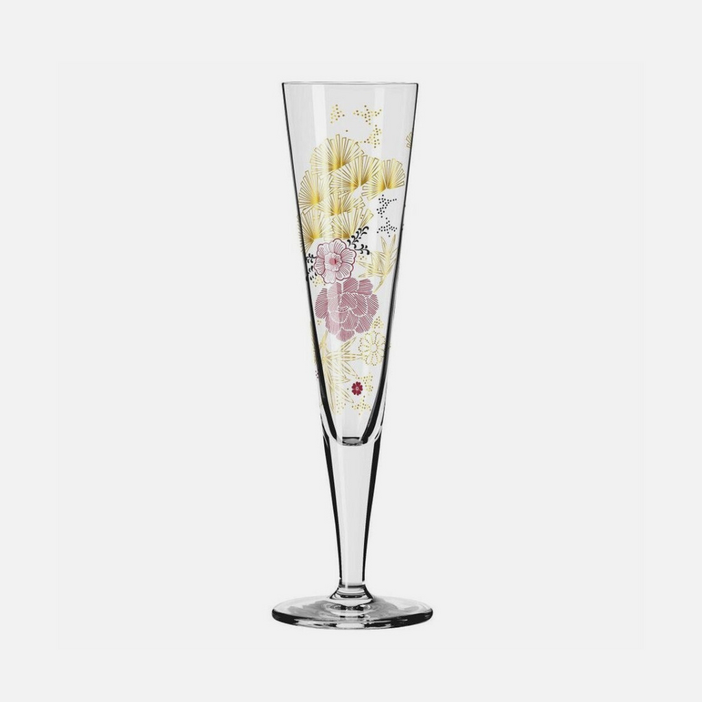 GoldNight Champagne Glass - Kathrin Stockebrand