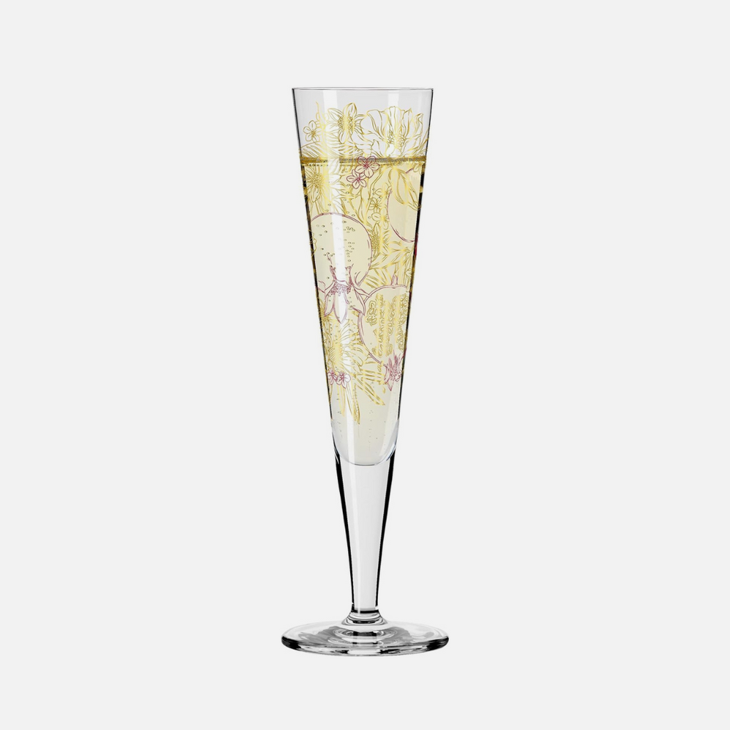 GoldNight Champagne Glass - Maggie Enterrios
