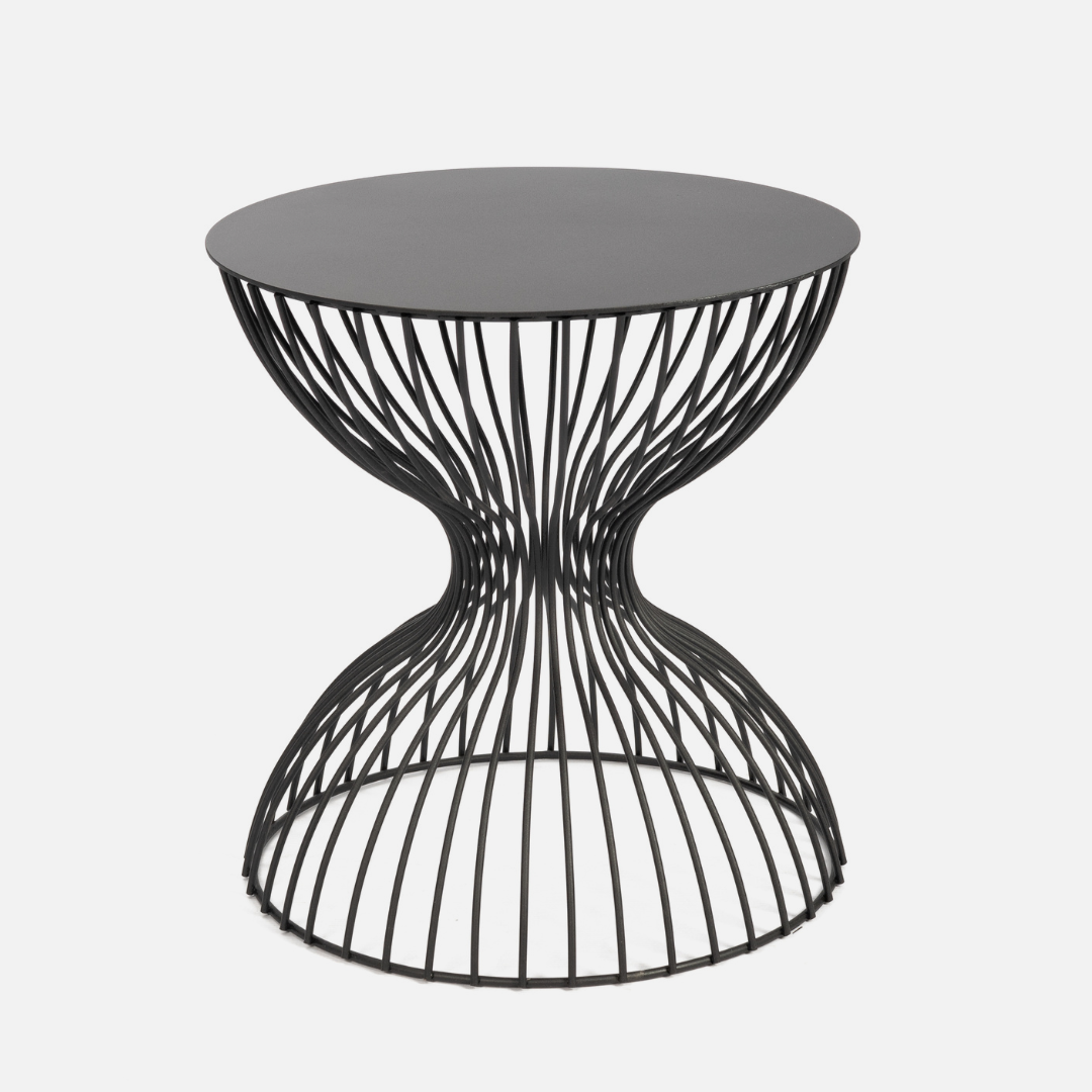 Corset Side Table - Black
