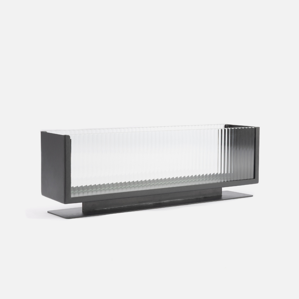 Reeded Desktop Planter