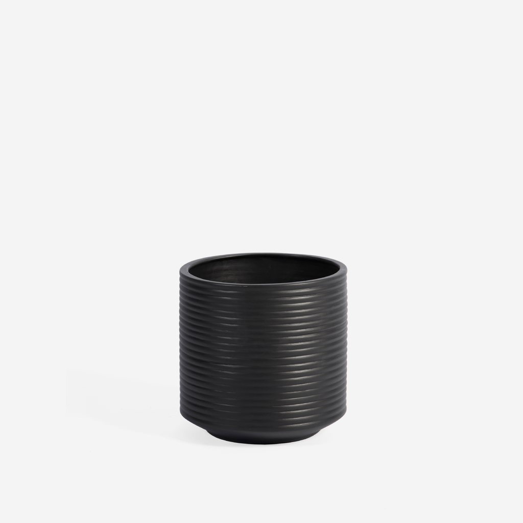 Ribbed Floor Planter - Small