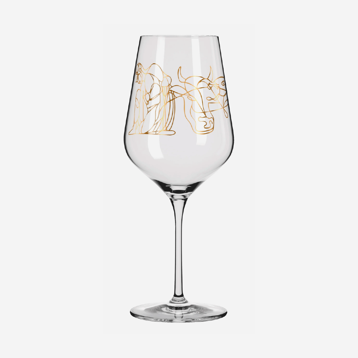 SagenGold Red Wine Glass Set - Burkhard Neie