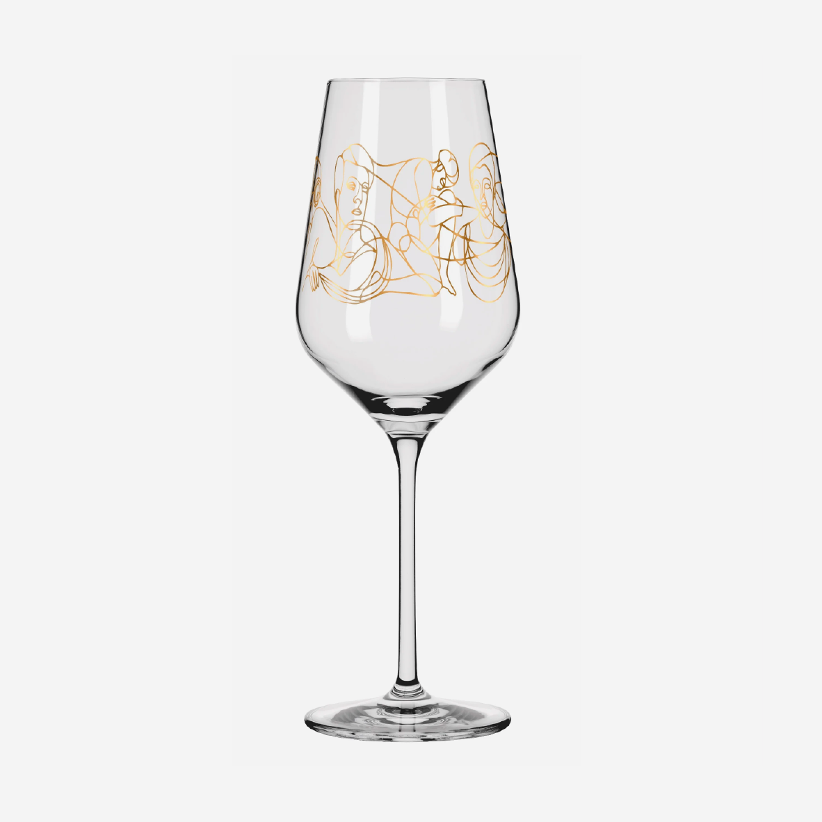 SagenGold White Wine Glass Set - Burkhard Neie