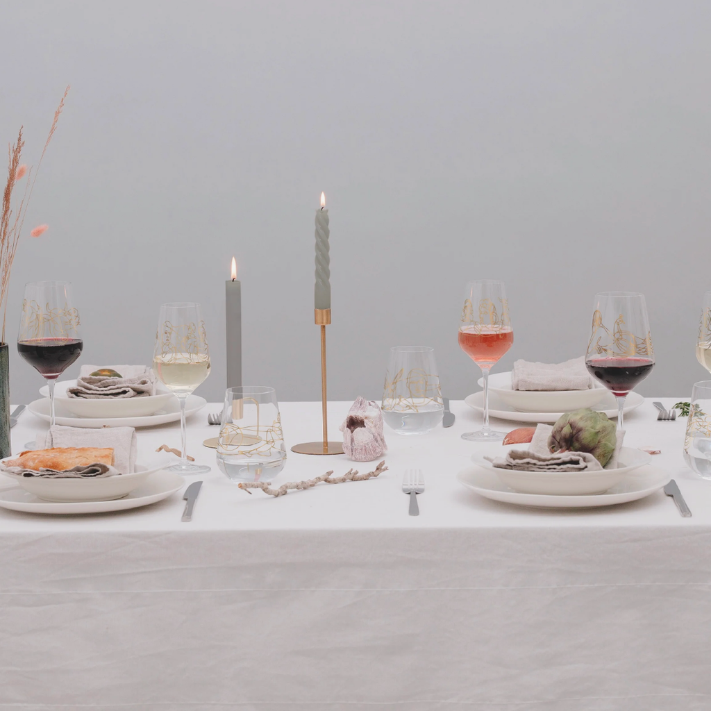 SagenGold Red Wine Glass Set - Burkhard Neie