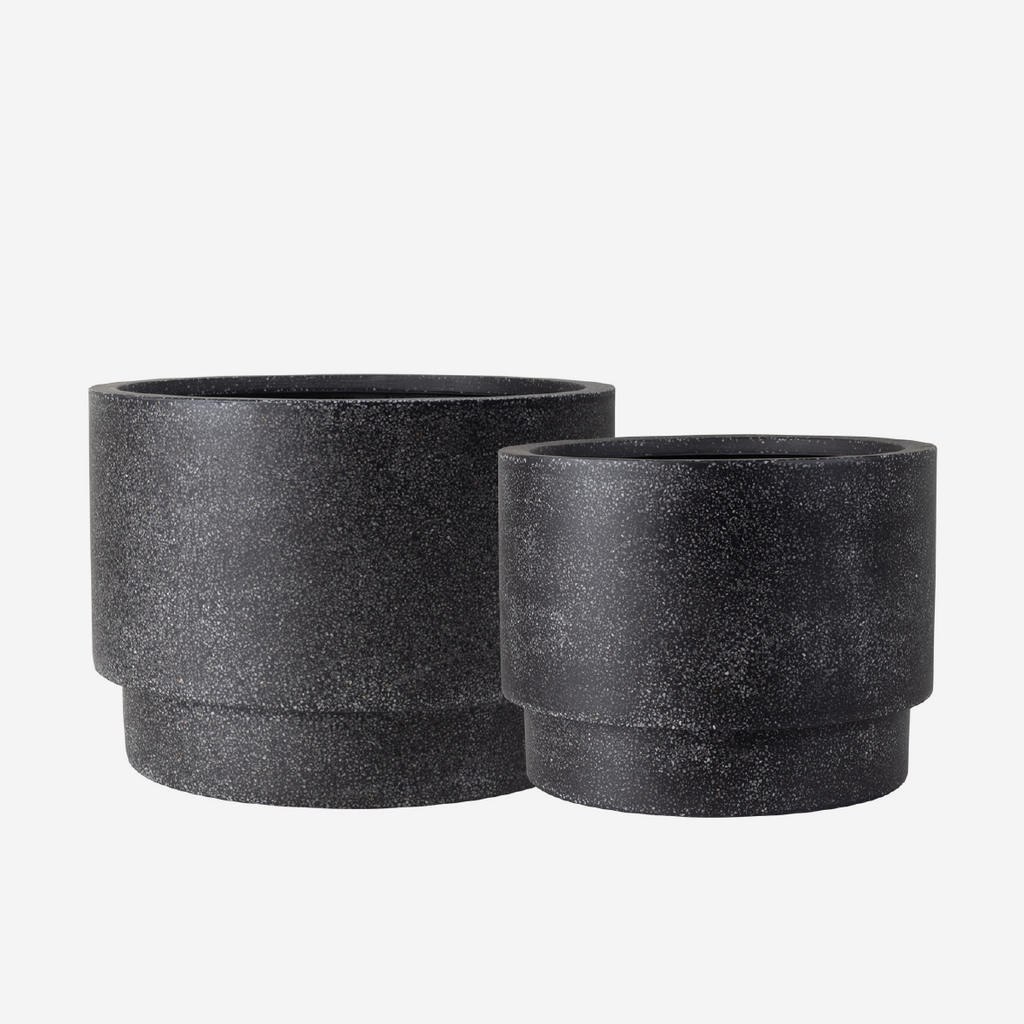 Sante Fe Outdoor Planter - Peppercorn