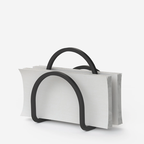 Squire Napkin Holder - Black