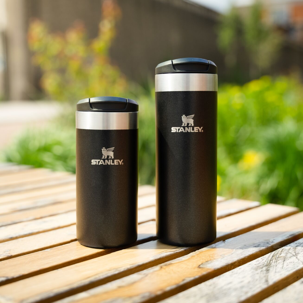 The Aerolight Transit Mug 350ml  - Black Metallic