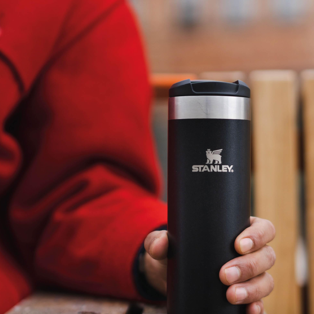 The Aerolight Transit Mug 350ml  - Black Metallic