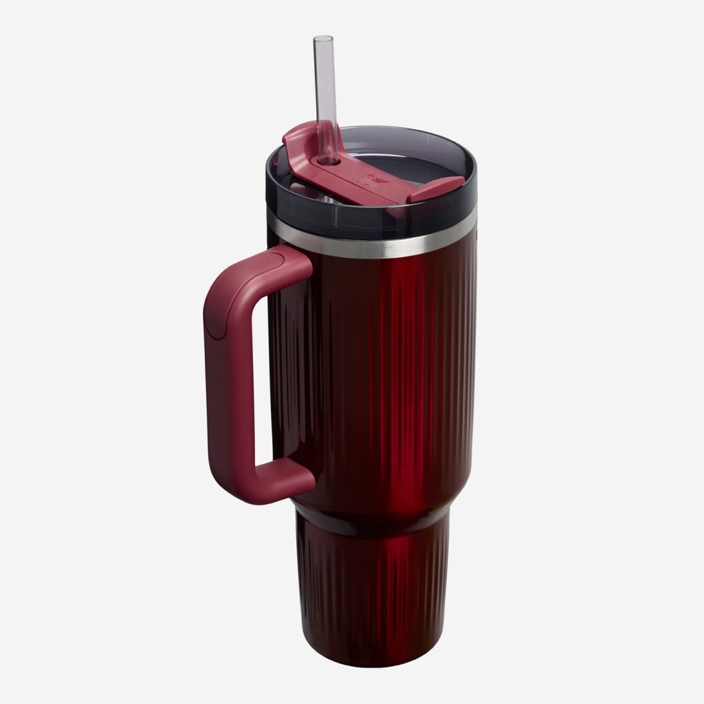 The Quencher Fluted Tumbler 1.18L - Garnet Shine
