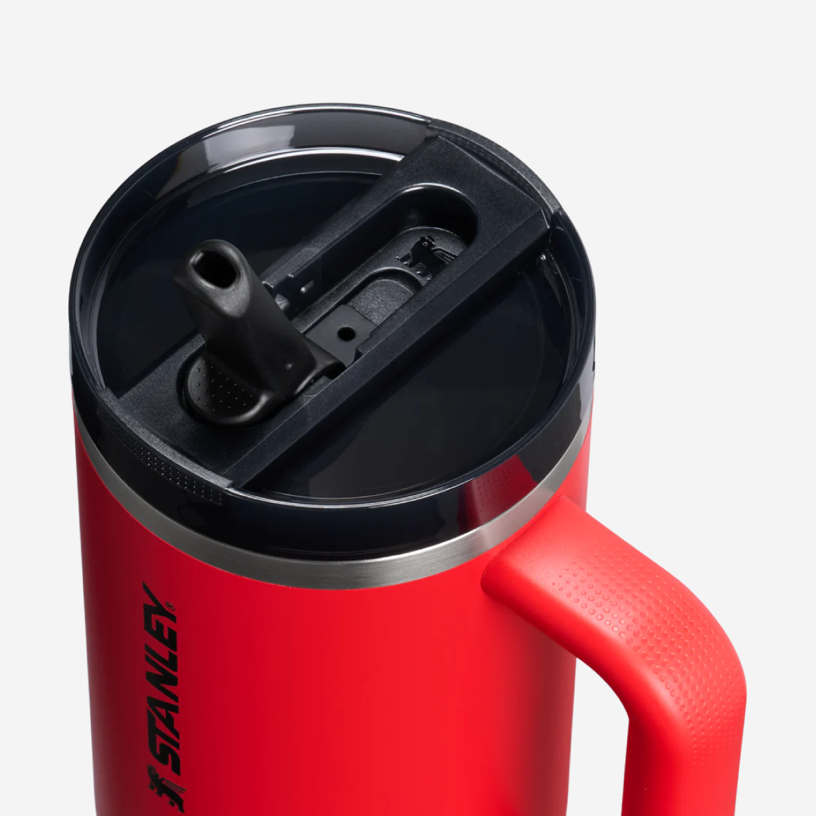 The Quencher ProTour Flip Straw Tumbler 1.18L - Chilli Black