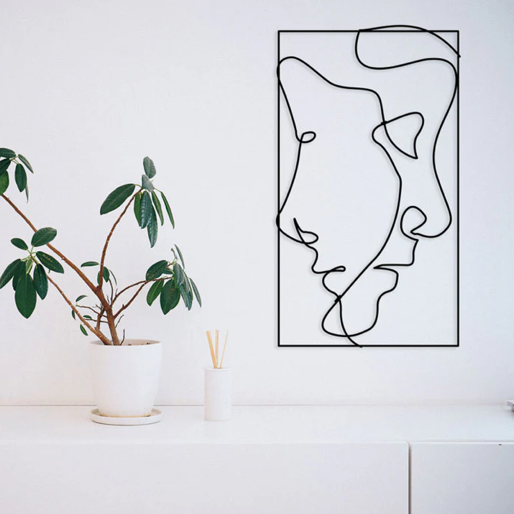 Steel Wall Art - Involved