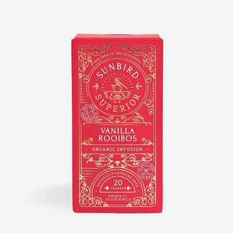Superior Tea Box - Organic Vanilla Rooibos