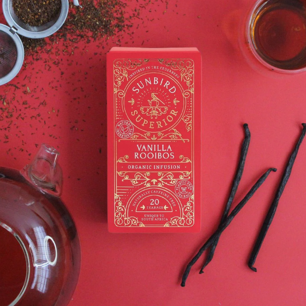 Superior Tea Box - Organic Vanilla Rooibos