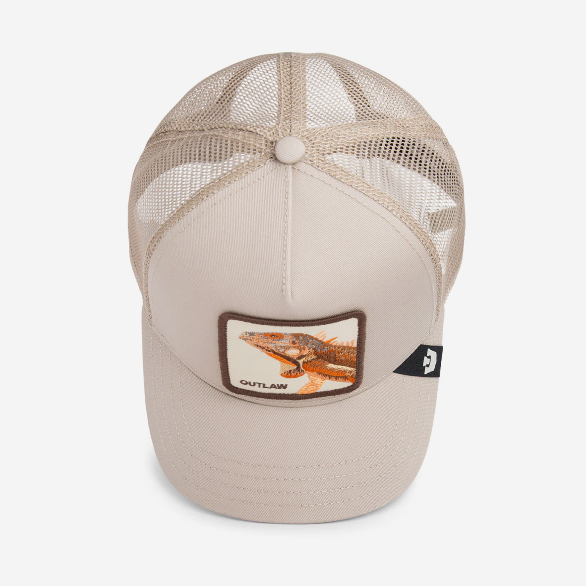 The Outlaw Lizard Trucker - Biscuit & Tan