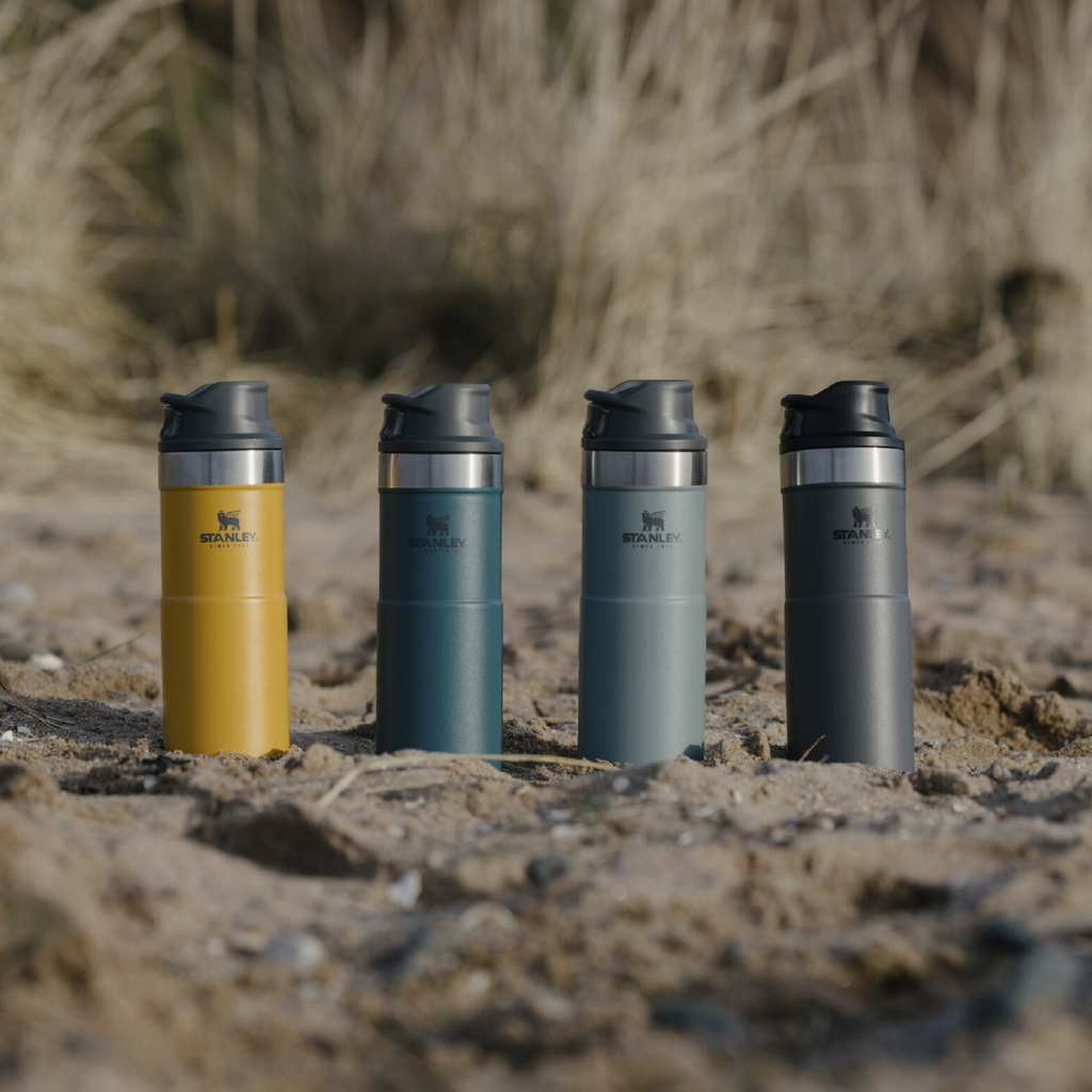 The Quick Flip Water Bottle 1L - Charcoal